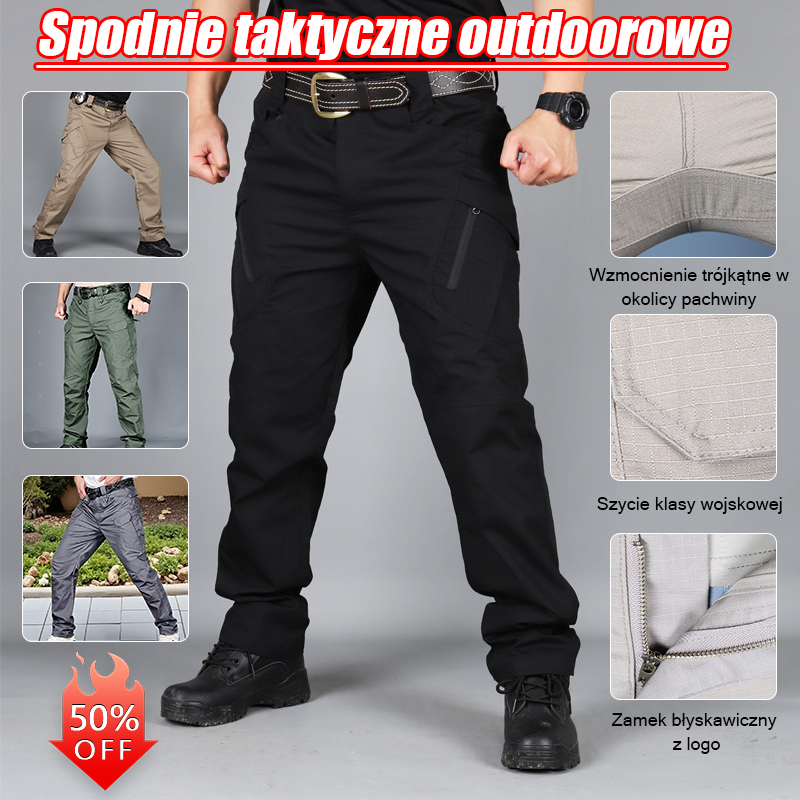 🔥【50 % popust】🔥 [S-5XL] Nadgrajene vodoodporne vojaške taktične hlače