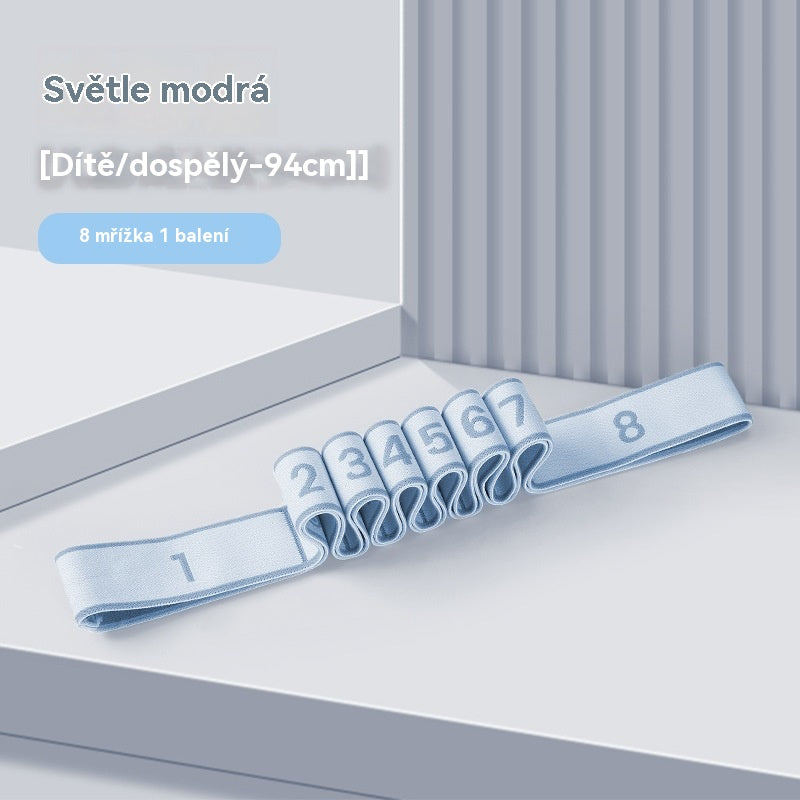 Ιμάντας αντίστασης και ελαστικότητας, κατάλληλος για καθημερινή μυϊκή άσκηση και διατάσεις ποδιών, ιδανικός για άτομα που γυμνάζονται καθώς και για άτομα μέσης και μεγαλύτερης ηλικίας.