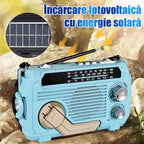 🏕️Φορητός πολυλειτουργικός φακός ραδιοφώνου AM