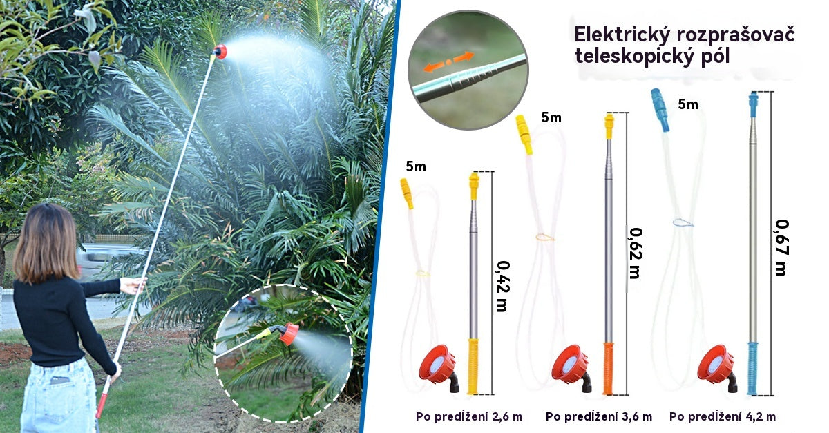 【Dĺžka tyče:0.65M-4.2M】🍀 Predĺžené postrekovacie lišty na postrek ovocných stromov