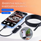 📱Нов 7 мм индустриален ендоскоп с директна Type-C връзка за камера за телефони с Android (водоустойчив ендоскоп)