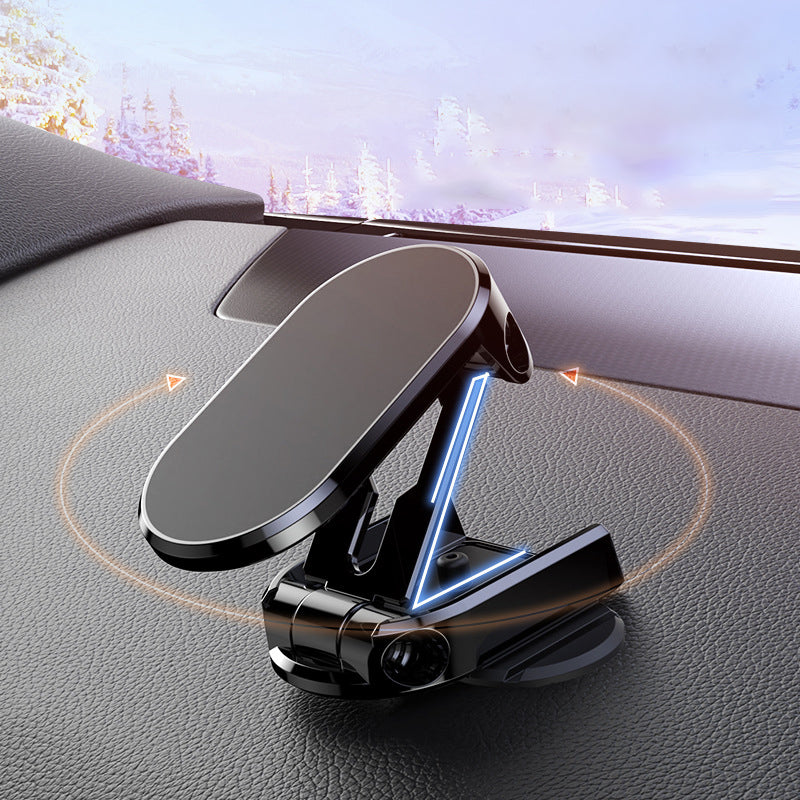 🔥🔥【Vremenski ograničena ponuda】🚗360° rotirajući sklopivi magnetski držač za telefon