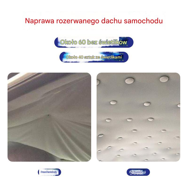 🔥【30% OFF】Pokrycie dachu samochodu odpada. Napraw klamrę mocującą gwoździe. Modyfikacja i renowacja wnętrza samochodu pod brodą bez demontażu (zestaw narzędzi montażowych + śrubokręt + ręcznik w zestawie)
