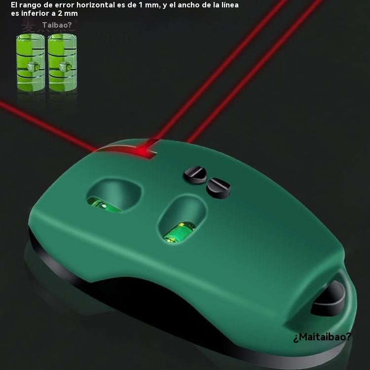 2-в-1 лазерен нивелир под прав ъгъл – бързи, прецизни линии без тебеширова линия