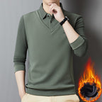 50% OFF🔥【M-4XL】 Pánský prémiový kašmírový dvoudílný teplý top vše v jednom❤️【45-105kg】