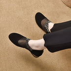 ✨【35-41】🏆2025 nové klínové podpatky s dutou síťovinou s měkkým spodkem pro ženy