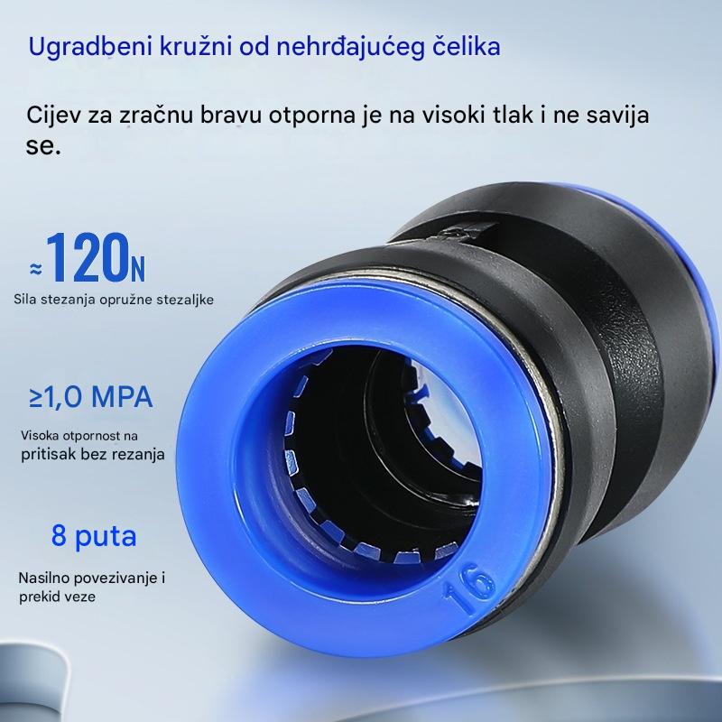 🔥✨【Kupite 1, dobijte 1 gratis】Komplet za pneumatsko crijevo za zrak od 1/4 inča s utičnim konektorom ⚡🔧