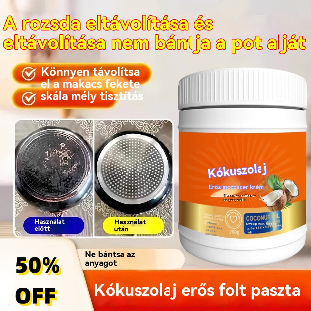 【Vásárolj 1-et, és kapsz még 1-et ajándékba】Multifunkciós háztartási tisztítókrém olaj, rozsda és vízkő eltávolítására.