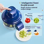 ⏳Časově omezená nabídka: sleva 49 %⏰Průhledná elektrická škrabka na ovoce a zeleninu🍇🧄