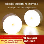 🏡💡【Kupte 2 a dostanete 2 zdarma】Inteligentní LED lampa s indukcí lidského těla, pohodlné a praktické nabíjení