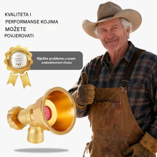 🔥【Popust do 50% + Besplatna dostava】💦🌾Podesiva mesingana mlaznica za navodnjavanje za poljoprivrednu prskalicu