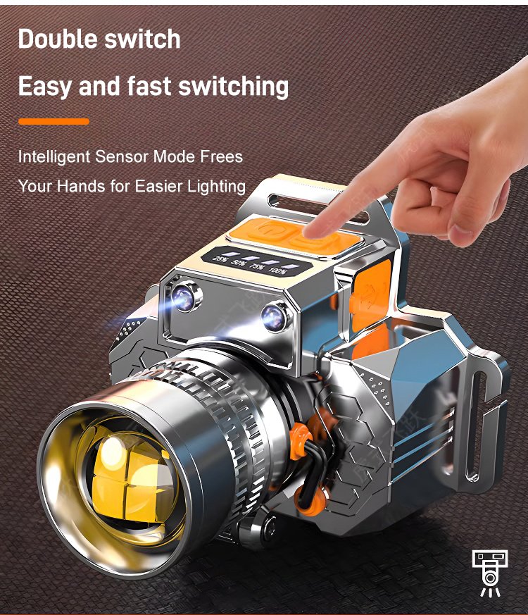 🔥 【Kup jeden, drugi dostaniesz gratis】 Oświetlenie zewnętrzne LED o wysokiej jasności i zoomie