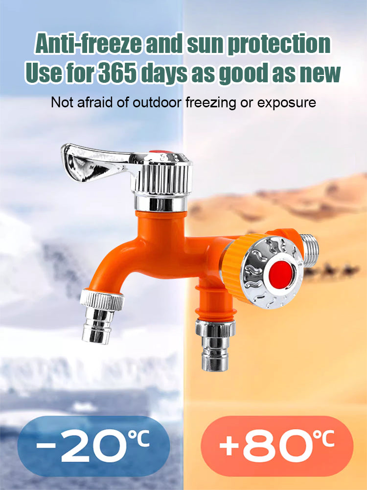 💦Fagyálló kültéri csaptelep kettős vezérléssel