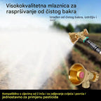 🔥【Popust do 50% + Besplatna dostava】💦🌾Podesiva mesingana mlaznica za navodnjavanje za poljoprivrednu prskalicu