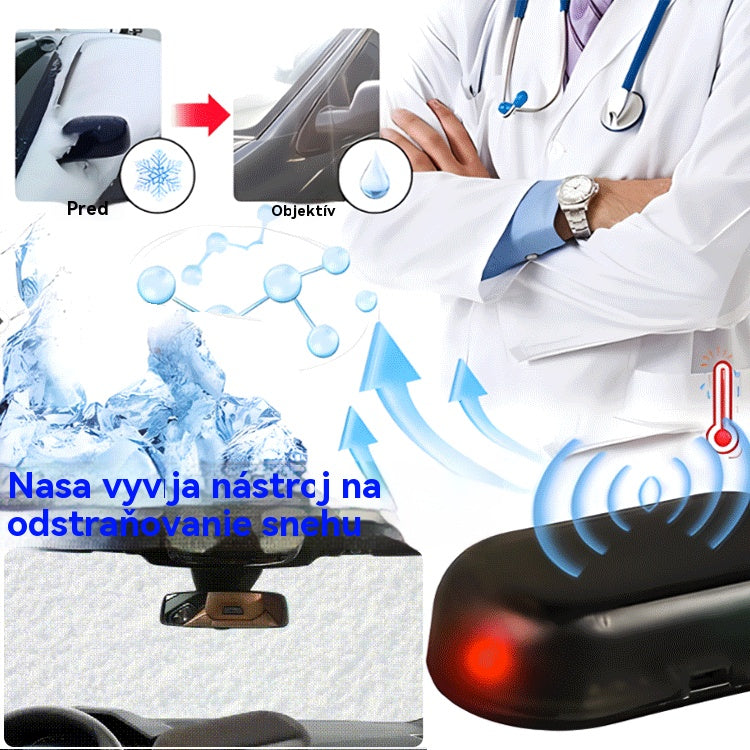 🔥【Zimná veľká akcia】🔥Nástroj na odhŕňanie snehu z auta, špeciálne navrhnutý na odstraňovanie ľadu a snehu z okien.-
