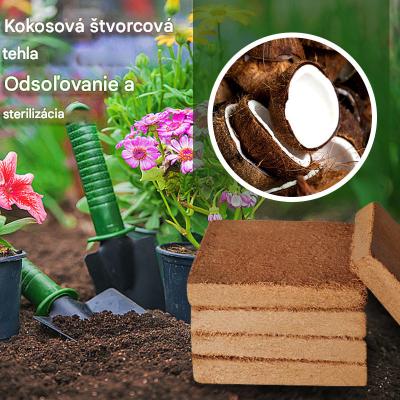 🔥🔥【Kúpte 2 a získajte 1 zadarmo】Výživná kokosová tehlová pôda