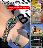 【Korlátozott ideig 50% kedvezmény!】925 sterling ezüst retro hatjegyű türkiz mantra transzfer gyöngyök karkötő