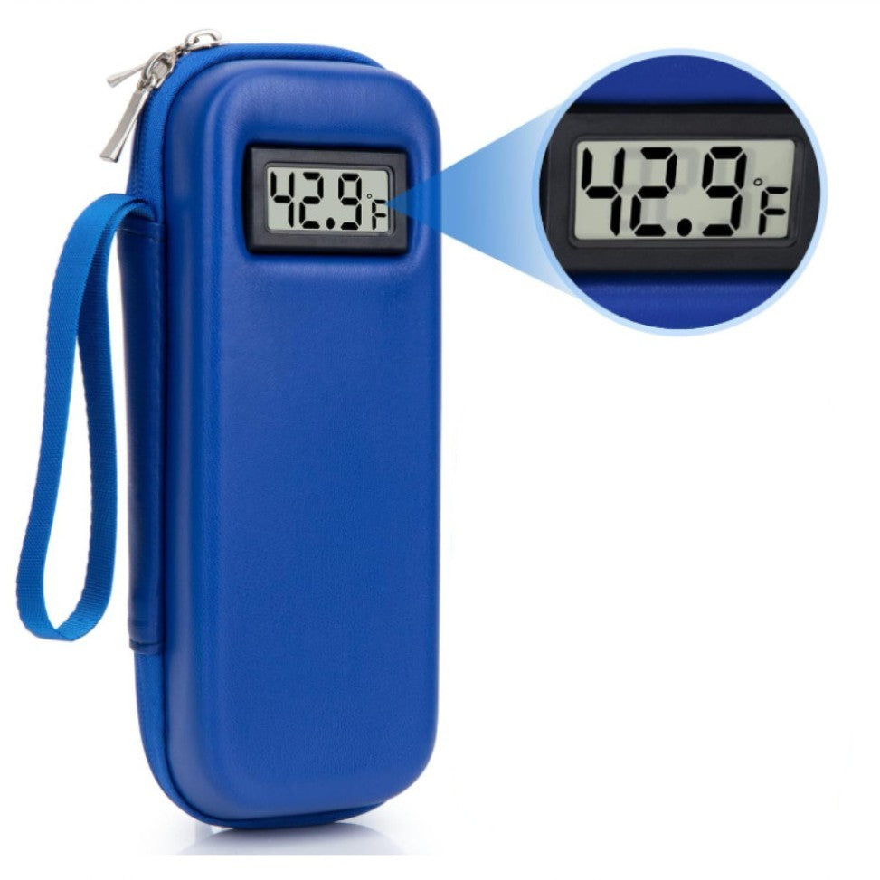 Etui-lodówka podróżna na insulinę z wyświetlaczem temperatury