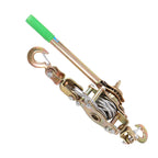 🧰Cabrestante extractor de cable de acero de 2 toneladas con 2 ganchos