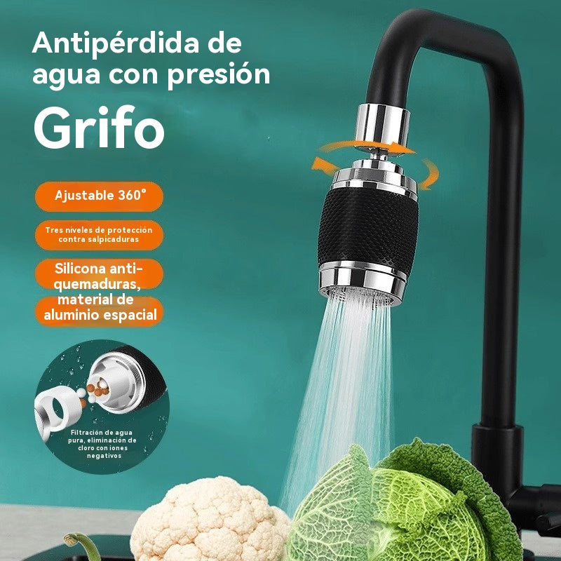 🔥💦 Univerzális konyhai csaptelep szűrővel | Fröccsenésgátló és nyomásfokozó