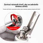 👍👍【Časově omezená nabídka】Pneumatické zavírání dveří, měkké zavírání dveří, tichý návratový mechanismus