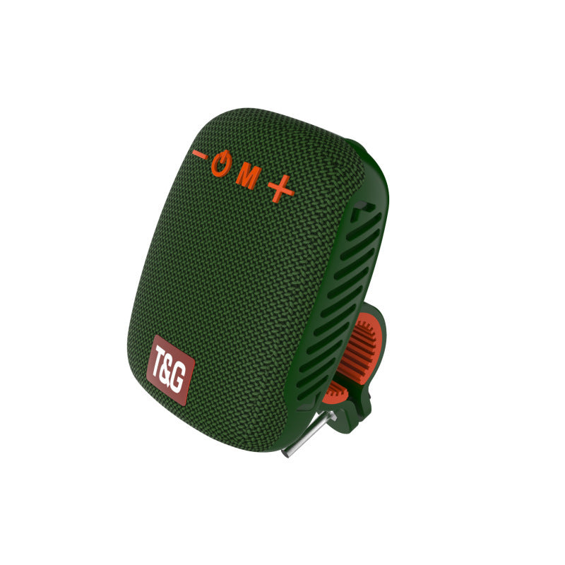🔥🎶【Akár 50% kedvezmény + Ingyenes szállítás】Hordozható Bluetooth hangszóró tartóval, kültéri kerékpározáshoz, víz- és ütésálló