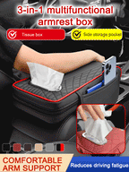 🚗👜3v1 multifunkčný kožený úložný box do auta.