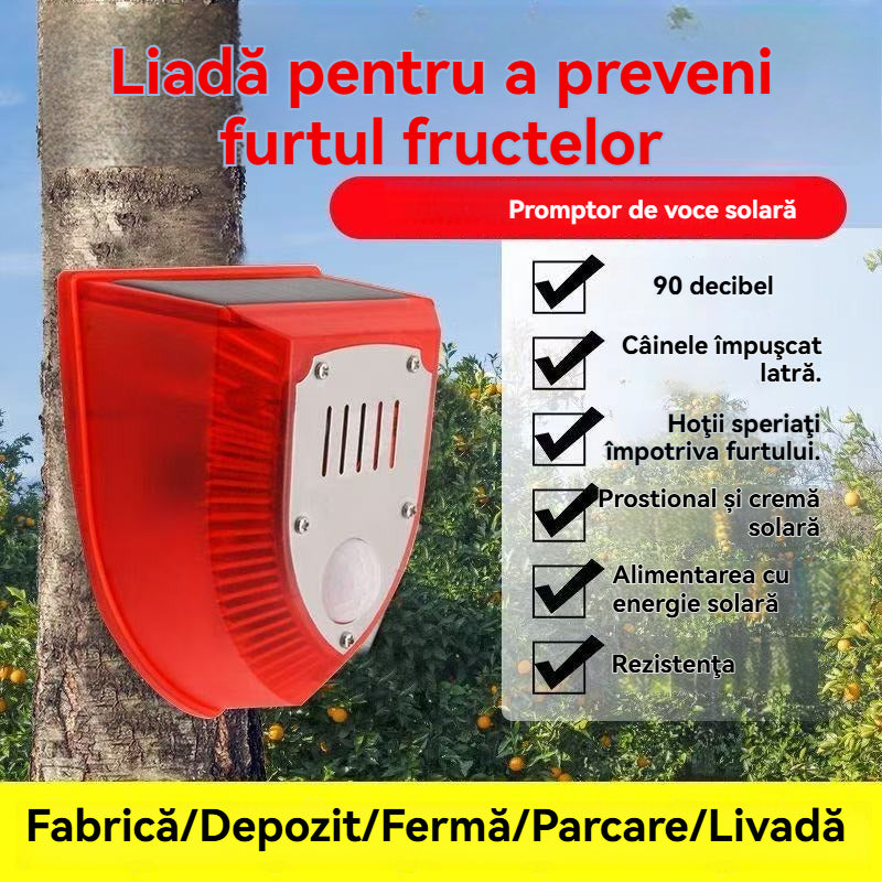 👏👏 Solarna varnostna alarmna lučka