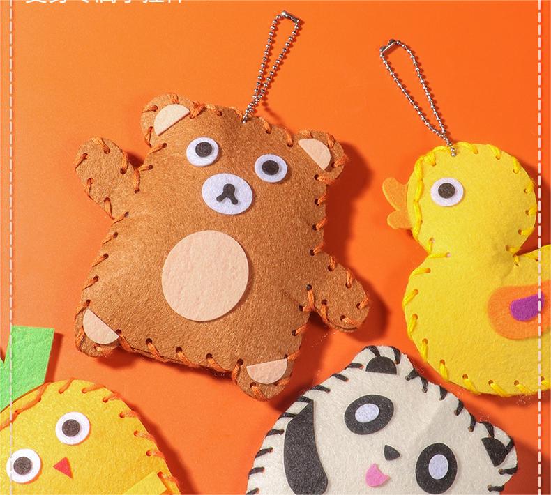 【50% kedvezmény!】DIY varrókészlet, kézzel készített és szórakoztató gyerekeknek