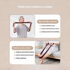 Ιμάντας αντίστασης και ελαστικότητας, κατάλληλος για καθημερινή μυϊκή άσκηση και διατάσεις ποδιών, ιδανικός για άτομα που γυμνάζονται καθώς και για άτομα μέσης και μεγαλύτερης ηλικίας.