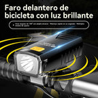 💡【Compra 1 y llévate 1 gratis】💡Luz LED recargable para bicicleta superbrillante🚴‍♂️Tecnología óptica innovadora | Iluminación nítida por la noche, ¡segura incluso en días de lluvia! 🌧️✨
