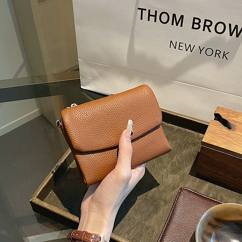 🎁Časově omezená nabídka: sleva 40%🎁 Prémiová kožená peněženka｜Kamenitá/strukturální povrchová úprava｜RFID ochrana proti krádeži｜Unisex