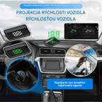 🔥🚗Displej HUD do auta｜HD GPS projekcia｜Rýchlosť v reálnom čase a bezpečnejšia jazda