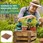 💥🌱🌱Půda z kokosových cihel bohatá na živiny pro výsadbu, akvakulturu a izolaci.