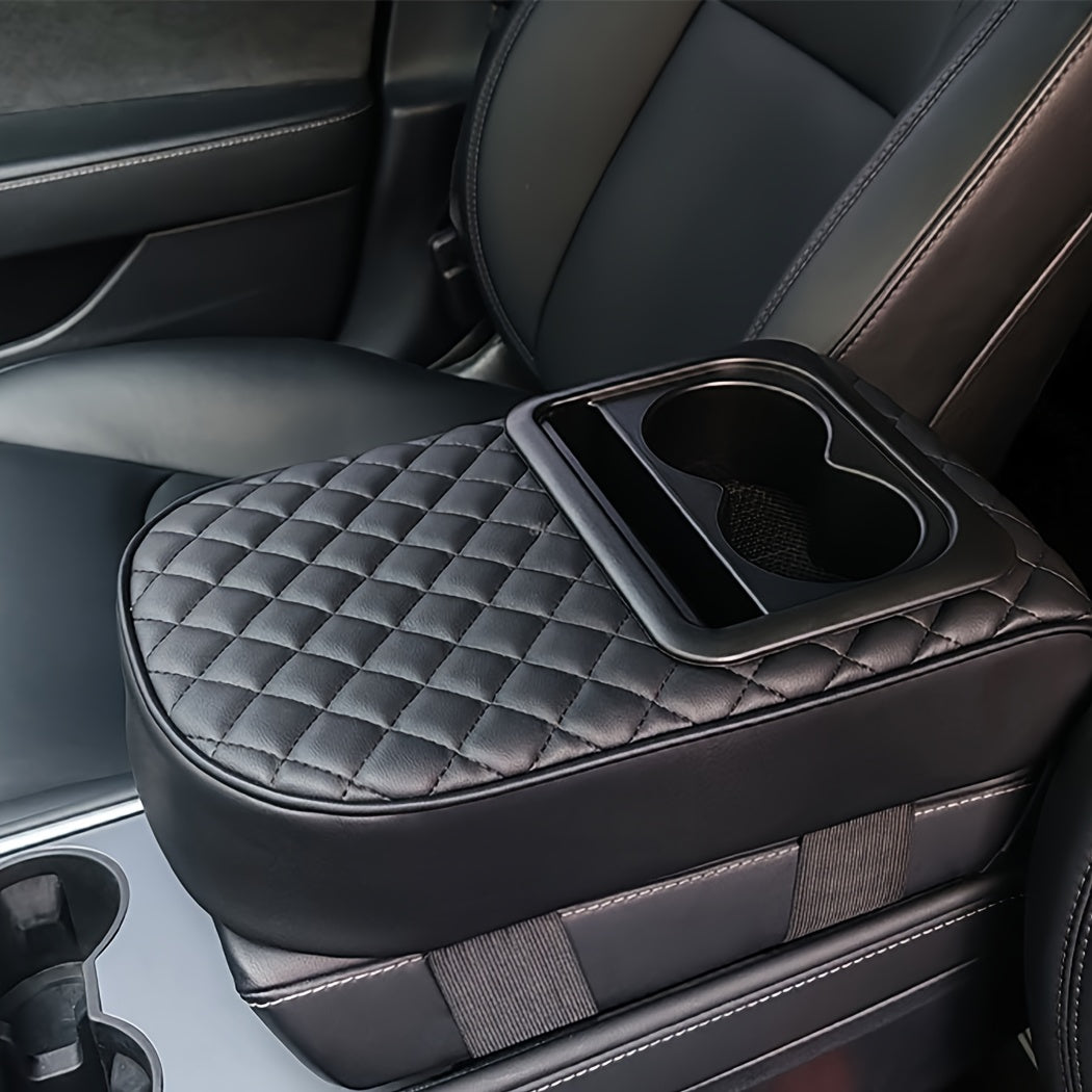 🔥🚗【Popust do 50% + Besplatna dostava】Višenamjenska podloga za naslon za ruku automobila s držačem za čaše