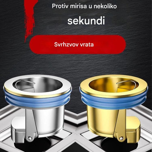 🔥【Ograničena ponuda – Popust do 50%!】Univerzalni mesingani podni odvod s jezgrom protiv neugodnih mirisa 🚿✨