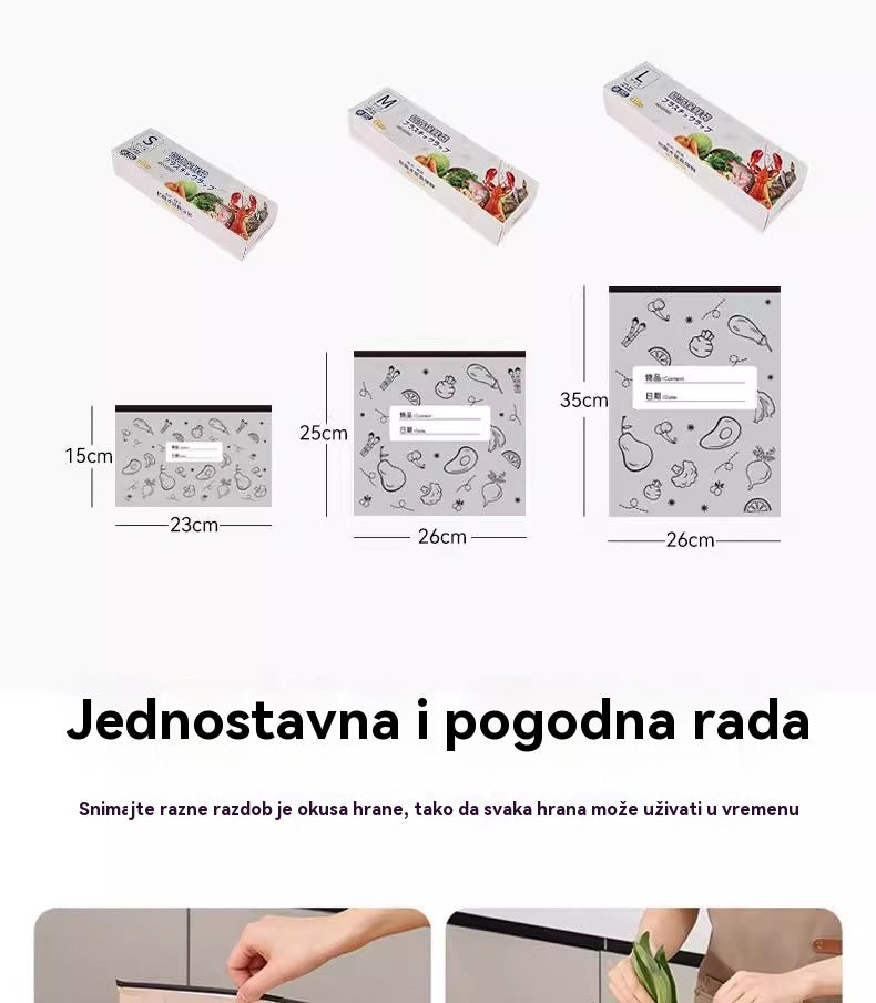 🔥【50% popusta】🔥Ukupno 30 antibakterijskih vrećica od aluminijske folije, super jednostavnih za korištenje, za očuvanje svježine.