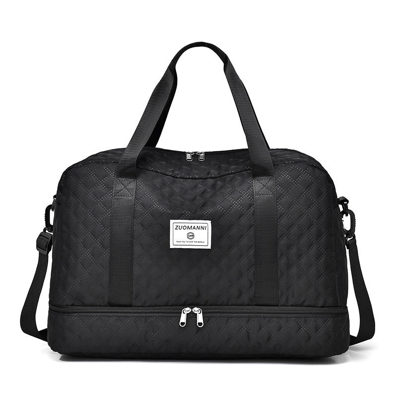 🔥【40% popusta + Besplatna dostava】Elegantna putna torba velikog kapaciteta s dizajnom za odvajanje suhog i mokrog, može se koristiti i kao torba za jogu i fitness