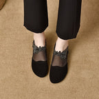 ✨【35-41】🏆2025 nové klínové podpatky s dutou síťovinou s měkkým spodkem pro ženy