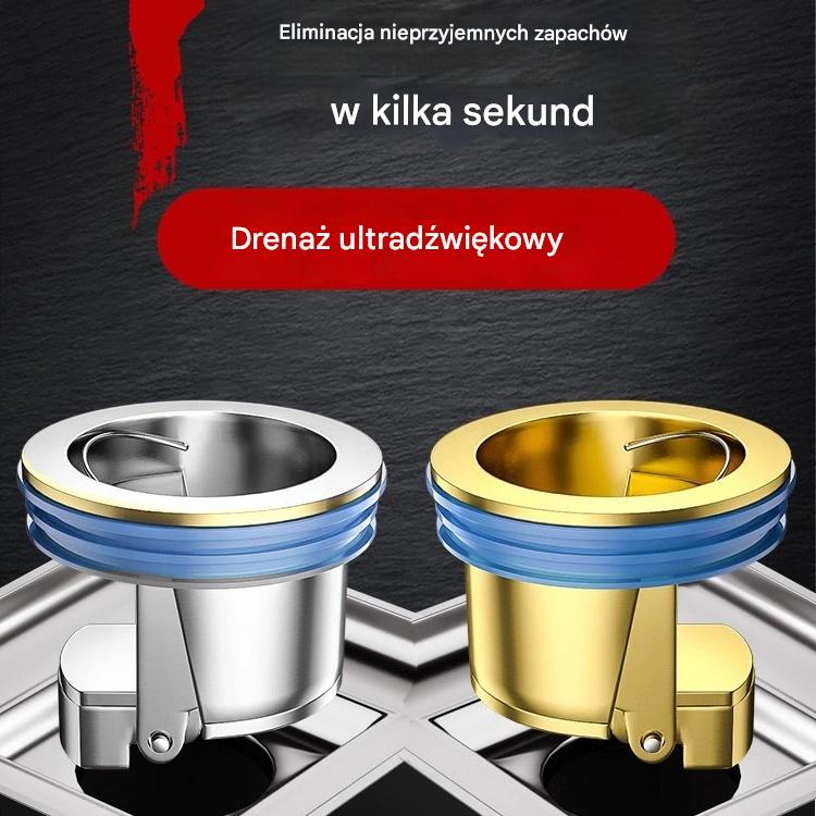 🔥🔥 Uniwersalny mosiężny odpływ podłogowy z rdzeniem pochłaniającym zapachy 🚿✨