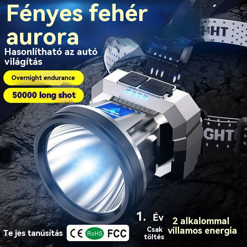 💥【Kúp 1 a získaj 1 zadarmo】🌟💡Indukčné LED svetlomety s inteligentným USB nabíjaním