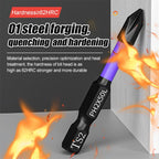 🔥🧰【25+50+65+70+90+150mm】Unaprijeđeni nastavak odvijača visoke tvrdoće, s jakim magnetizmom, protuklizan, čvrst i izdržljiv
