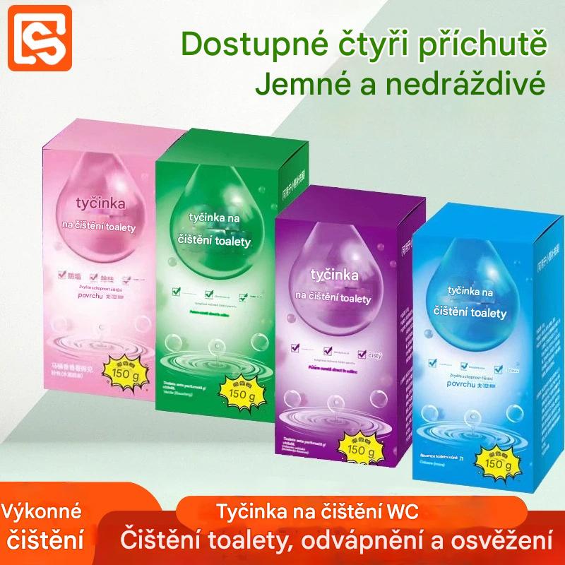 🚽🌟❤️【3 krabice】Automatická toaletní čistící hůlka, deodorizační nástroj