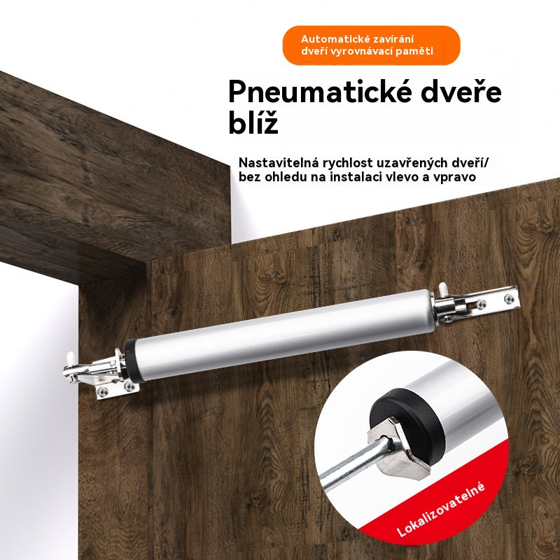 👍👍【Časově omezená nabídka】Pneumatické zavírání dveří, měkké zavírání dveří, tichý návratový mechanismus