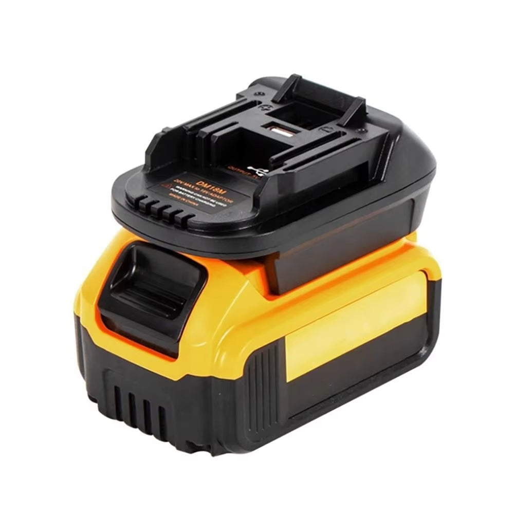 【Korlátozott ideig 50% kedvezmény!】Lítium akkumulátor adapter 18 V-os akkumulátoros szerszámokhoz