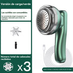 👚✨ Quitapelusas eléctrico portátil multifuncional quitapelusas profesional para prendas de lana punto y algodón 👕🧥🧶