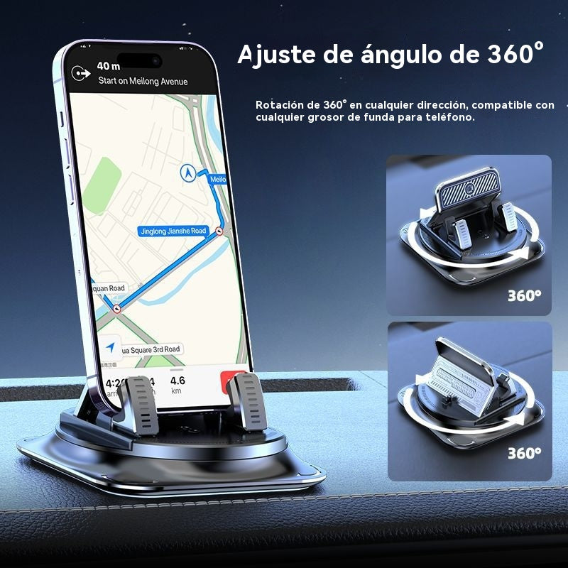 🚗 Seguro e inteligente: ¡El soporte de teléfono para coche 2 en 1 definitivo! 🚗