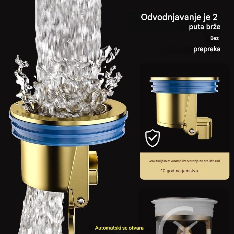 🔥【Ograničena ponuda – Popust do 50%!】Univerzalni mesingani podni odvod s jezgrom protiv neugodnih mirisa 🚿✨