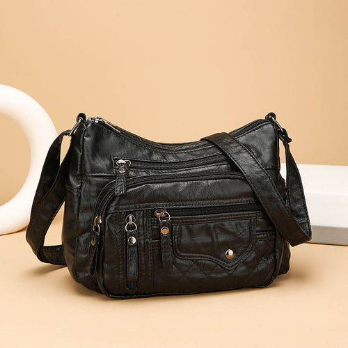 💥👜2025 új, nagy kapacitású puha bőr válltáska/crossbody táska