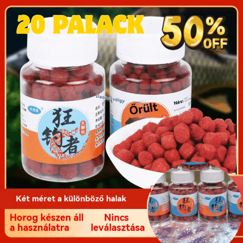 【Korlátozott ideig tartó akció】【5 palackok】Horgászati kiegészítők szemcsés csali